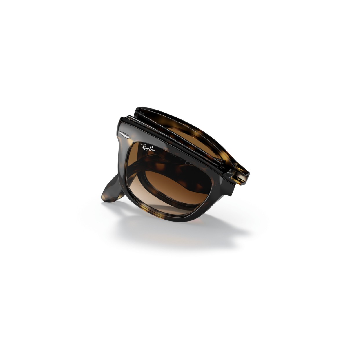 Occhiali da sole uomo Ray Ban 4105 710/51 - Wayfarer folding Luxury...