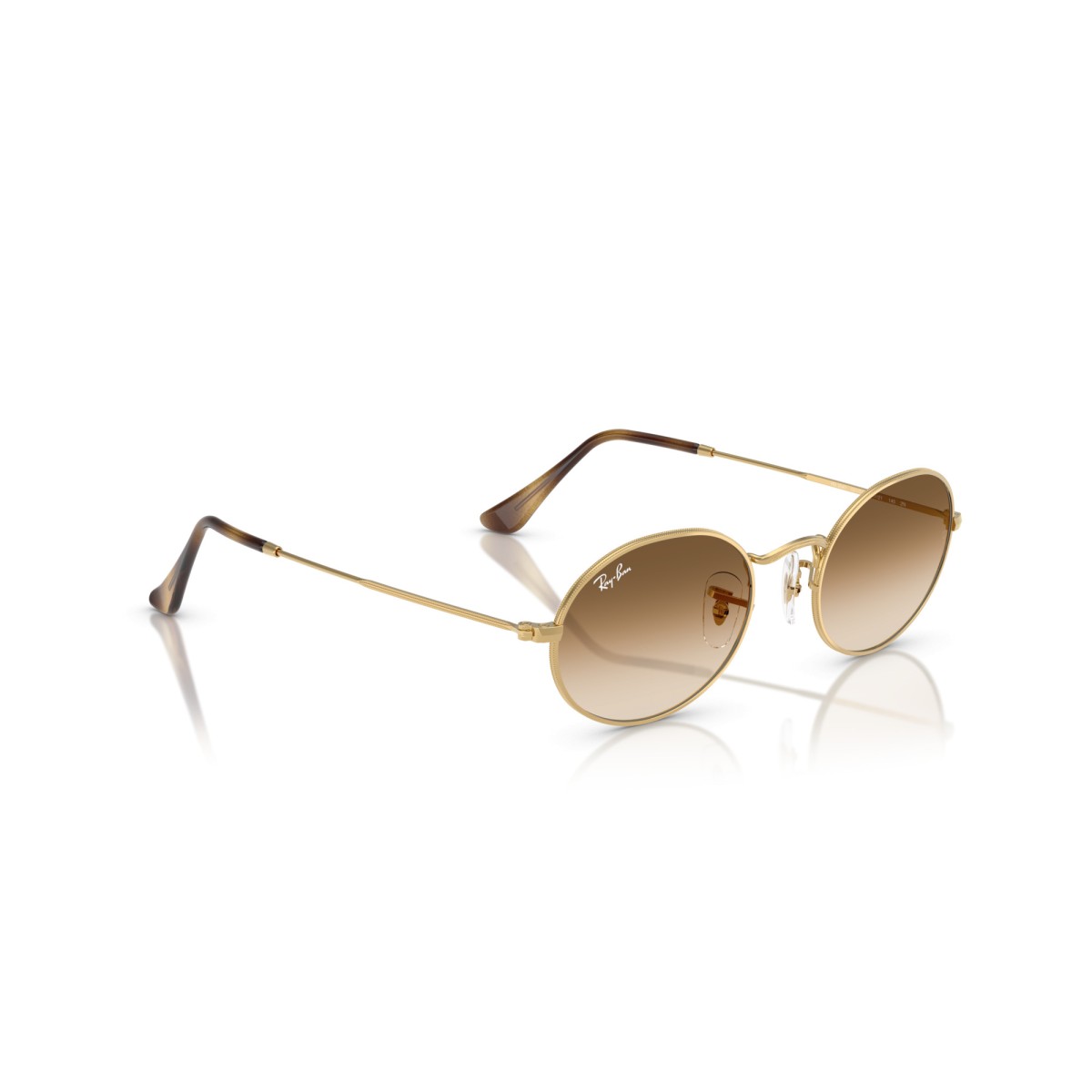 Occhiali da sole donna Ray Ban 3547 001/51 - Oval Luxury nuova coll...