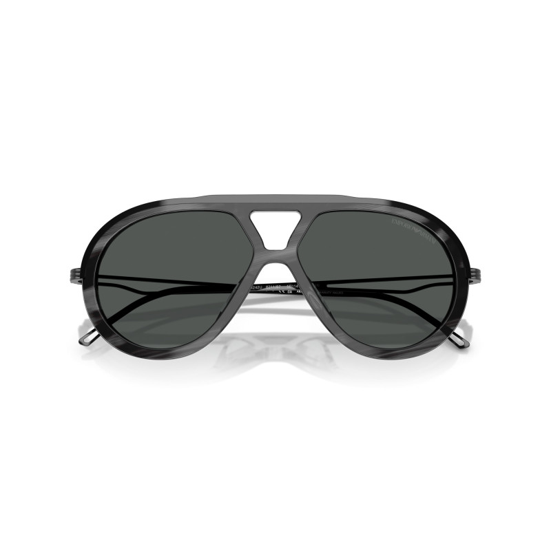 Men's Sunglasses Emporio Armani 4150 506387 Luxury New Glue...