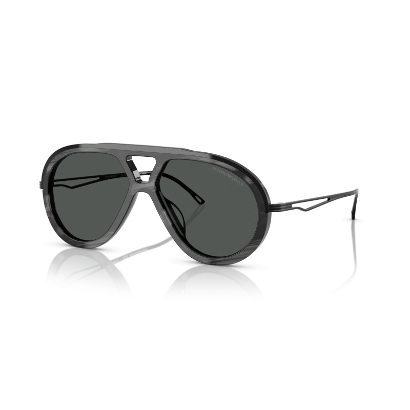 Men's Sunglasses Emporio Armani 4150 506387 Luxury New Glue...