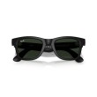 Occhiali da sole uomo Ray Ban META WAYFARER 4006 601S1M Luxury nuov...