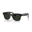 Occhiali da sole uomo Ray Ban META WAYFARER 4006 601S1M Luxury nuov...