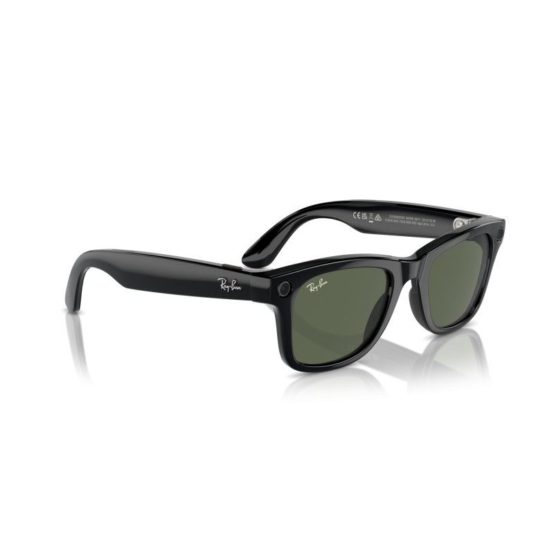 Occhiali da sole uomo Ray Ban META WAYFARER 4006 601/71 Luxury nuov...