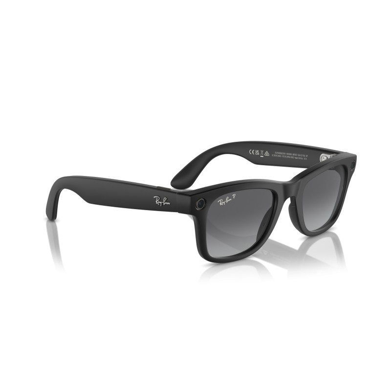 Occhiali da sole uomo Ray Ban META WAYFARER 4006 601ST3 Luxury nuov...