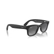 Occhiali da sole uomo Ray Ban META WAYFARER 4006 601ST3 Luxury nuov...