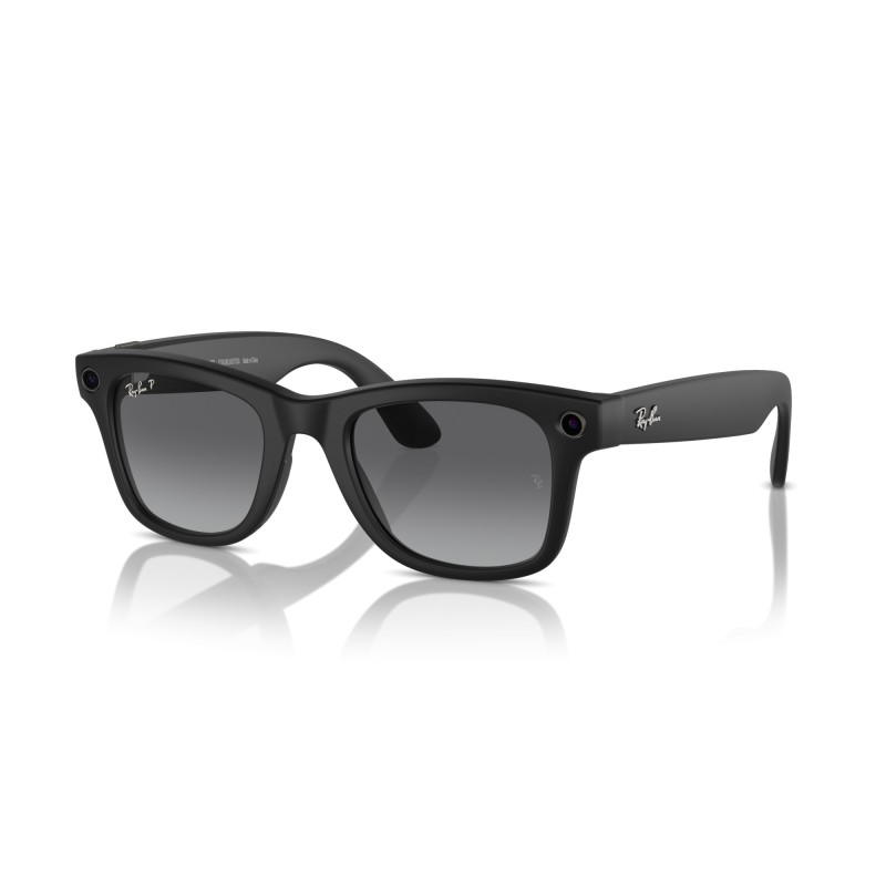 Occhiali da sole uomo Ray Ban META WAYFARER 4006 601ST3 Luxury nuov...