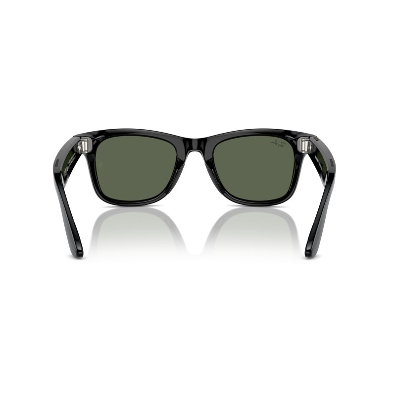 Occhiali da sole uomo Ray Ban META WAYFARER 4008 601/71 Luxury nuov...