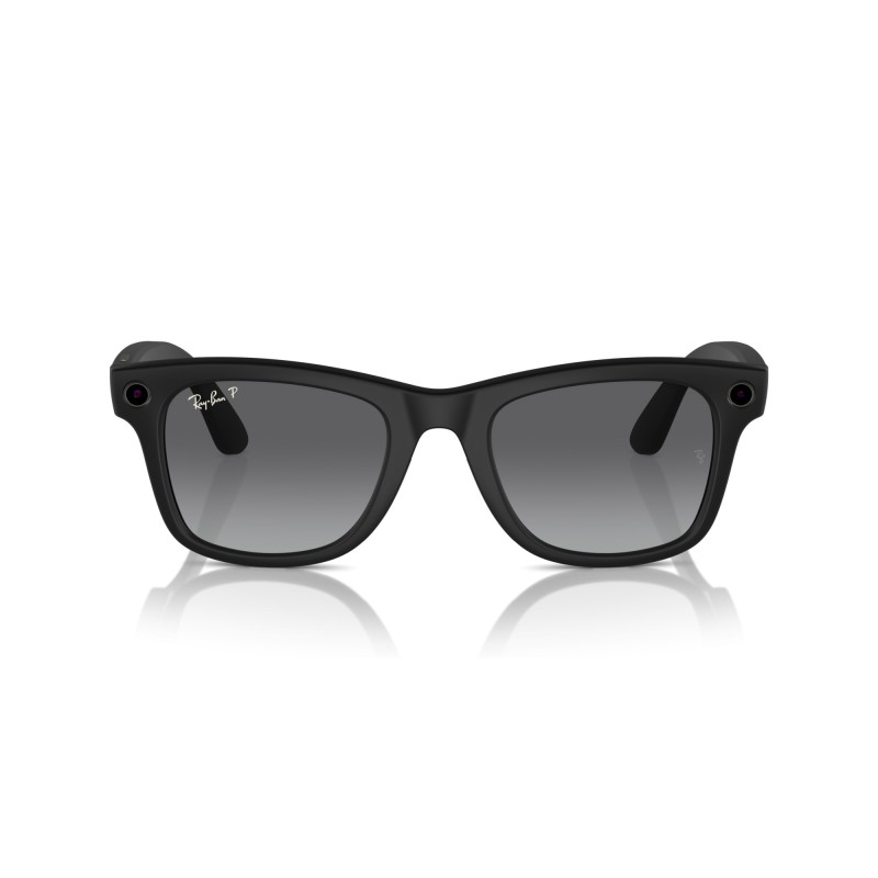 Occhiali da sole uomo Ray Ban META WAYFARER 4008 601ST3 Luxury nuov...