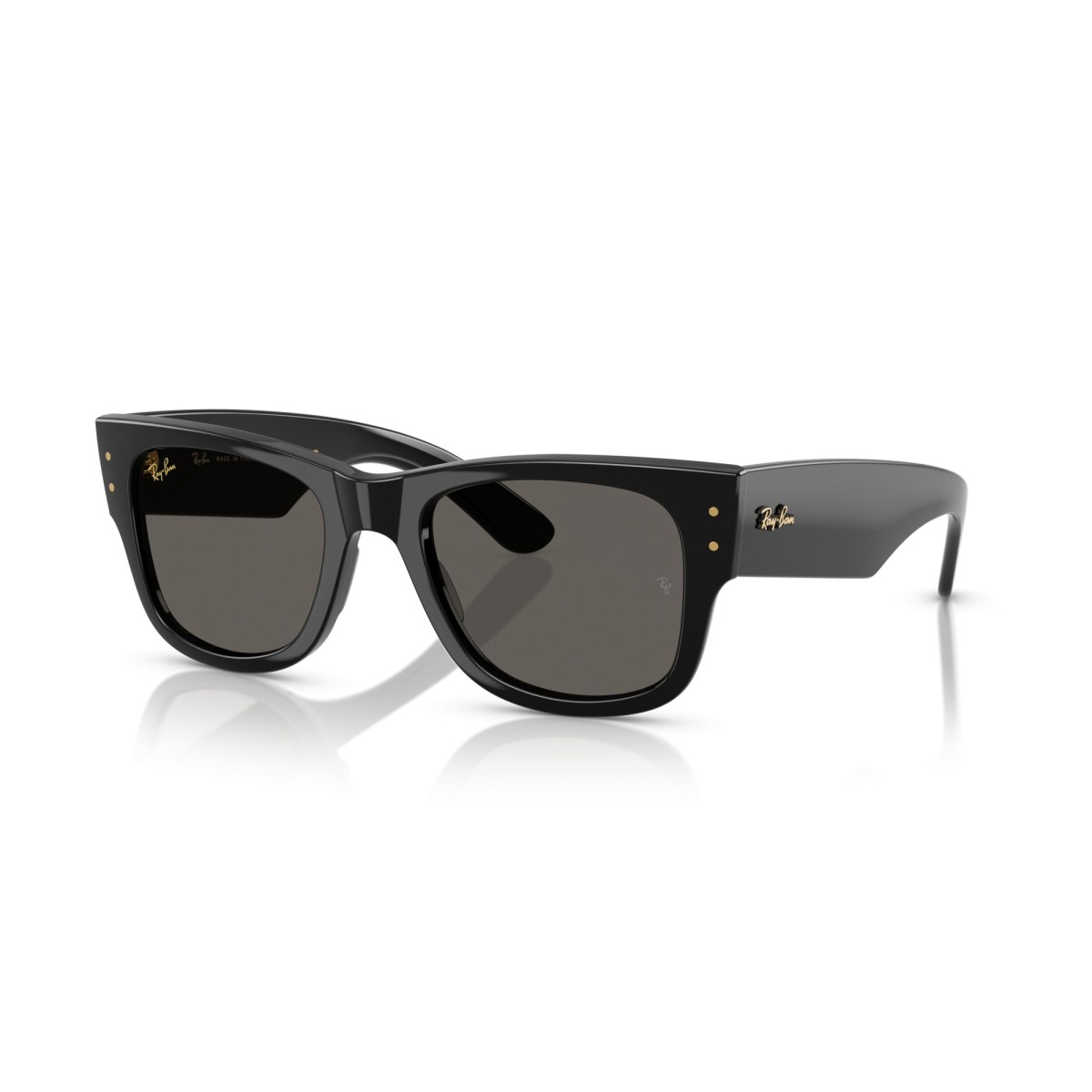 Occhiali da sole donna Ray Ban 0840S 6826J5 - Mega Wayfarer Luxury ...