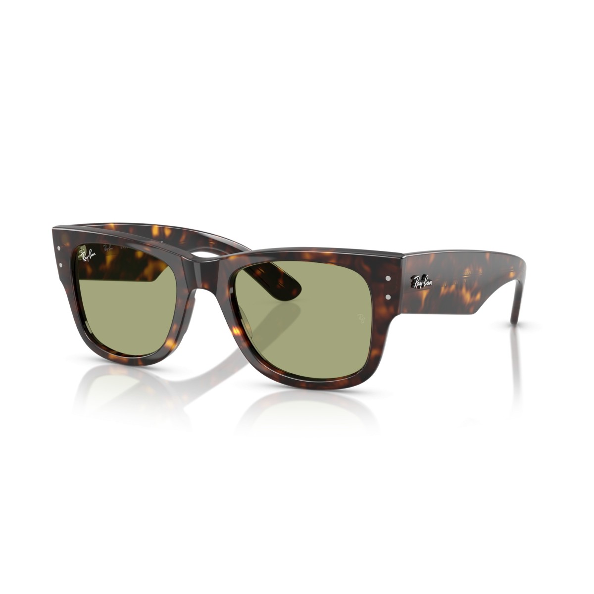 Occhiali da sole donna Ray Ban 0840S 902/4E - Mega Wayfarer Luxury ...