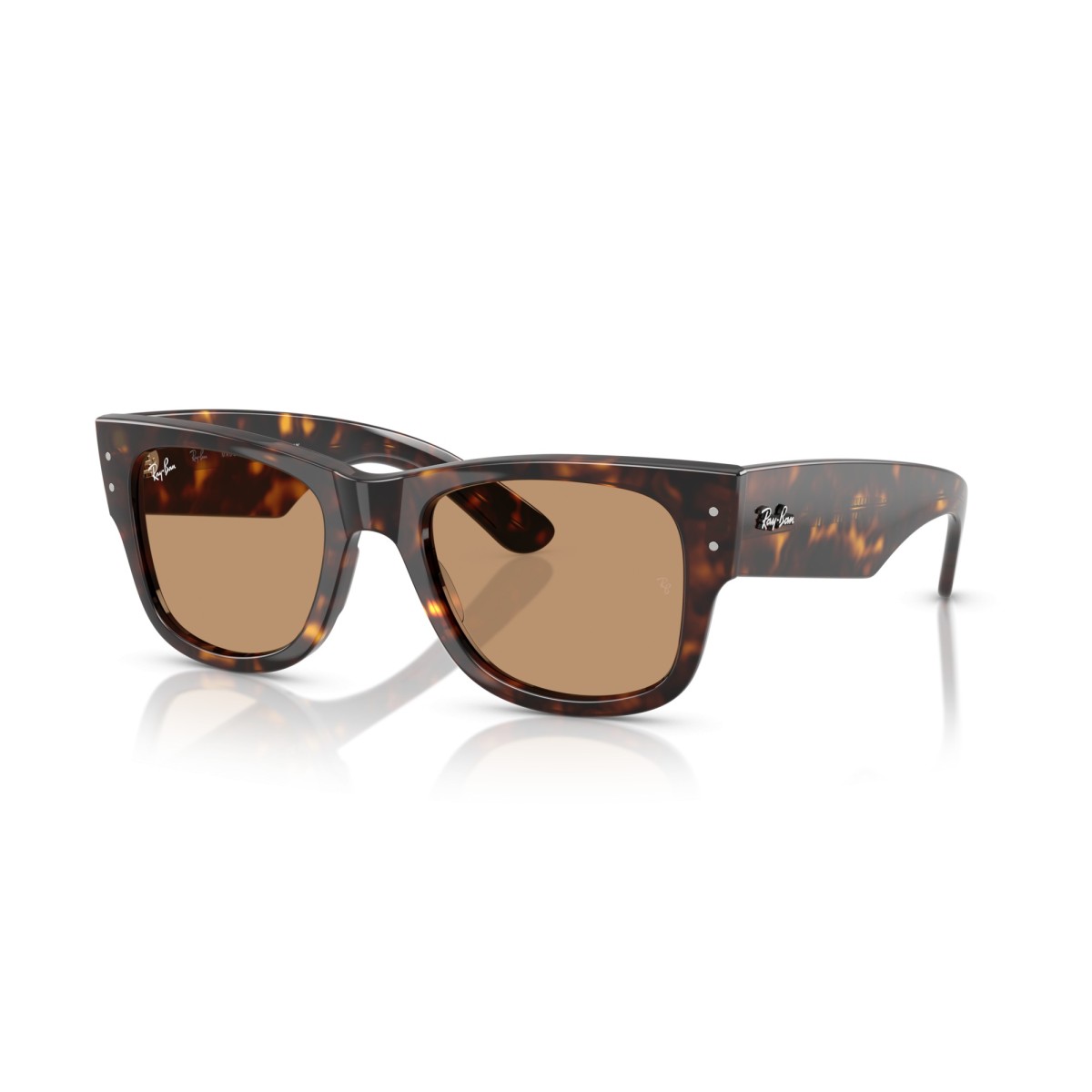 Occhiali da sole donna Ray Ban 0840S 902/53 - Mega Wayfarer Luxury ...