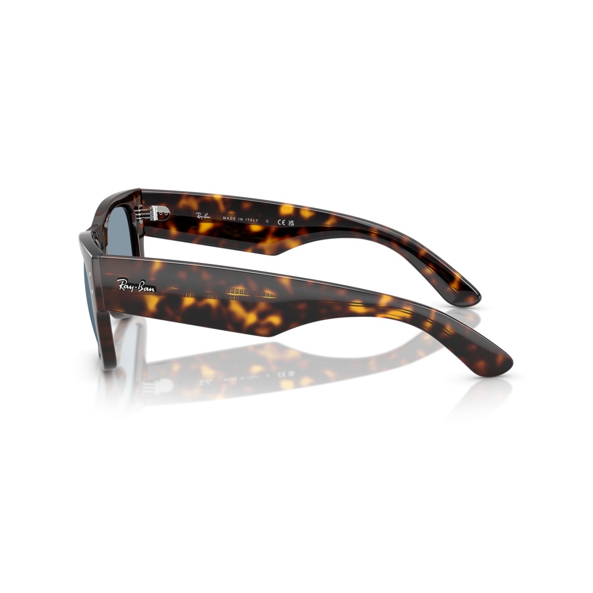 Occhiali da sole donna Ray Ban 0840S 902/56 - Mega Wayfarer Luxury ...