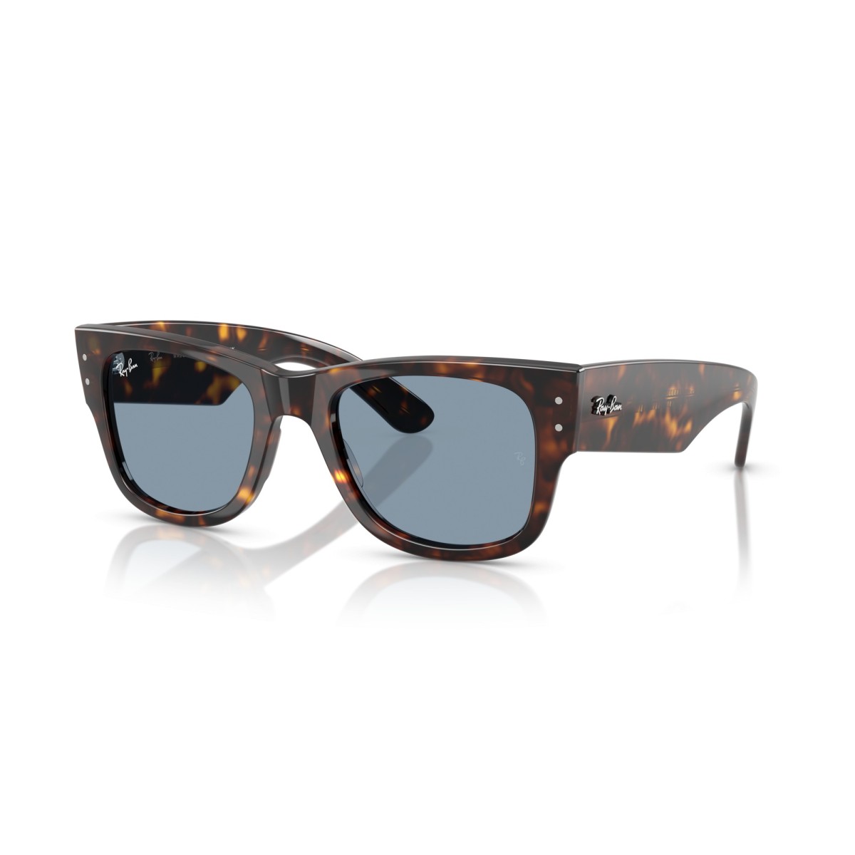 Occhiali da sole donna Ray Ban 0840S 902/56 - Mega Wayfarer Luxury ...