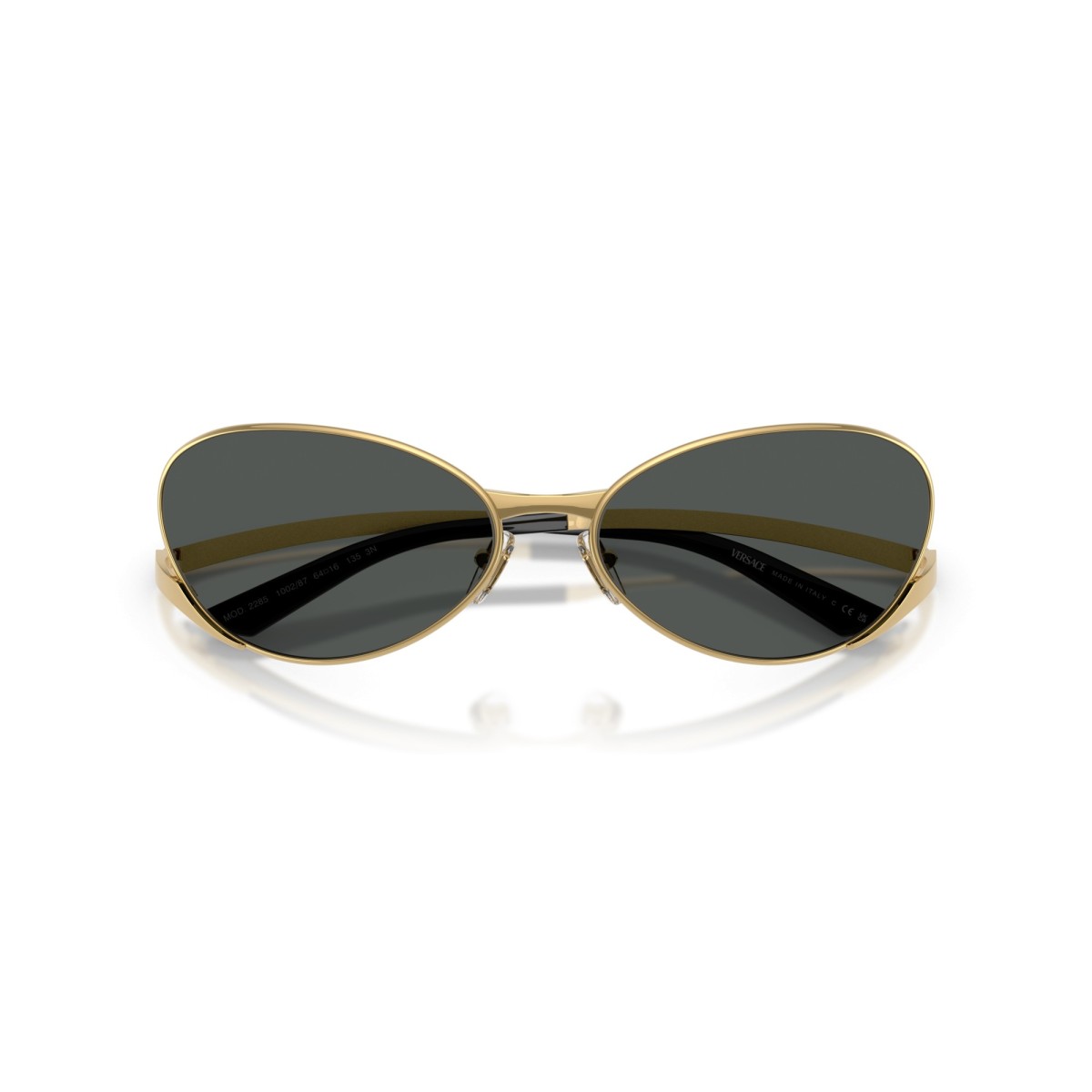 Occhiali da sole uomo Versace 2285 100287 Luxury nuova collezione