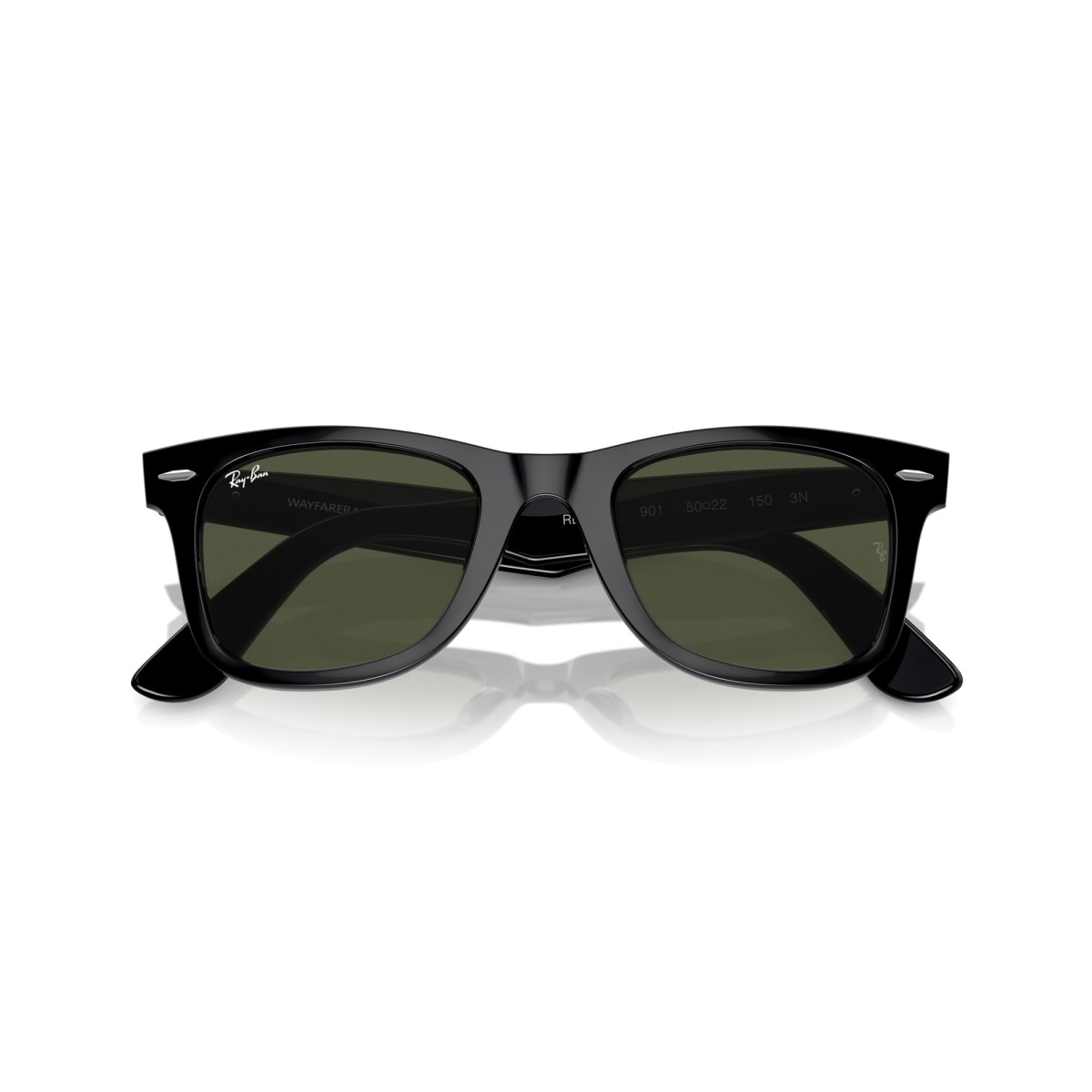 Occhiali da sole uomo Ray Ban 2140 901 - Wayfarer Luxury nuova coll...