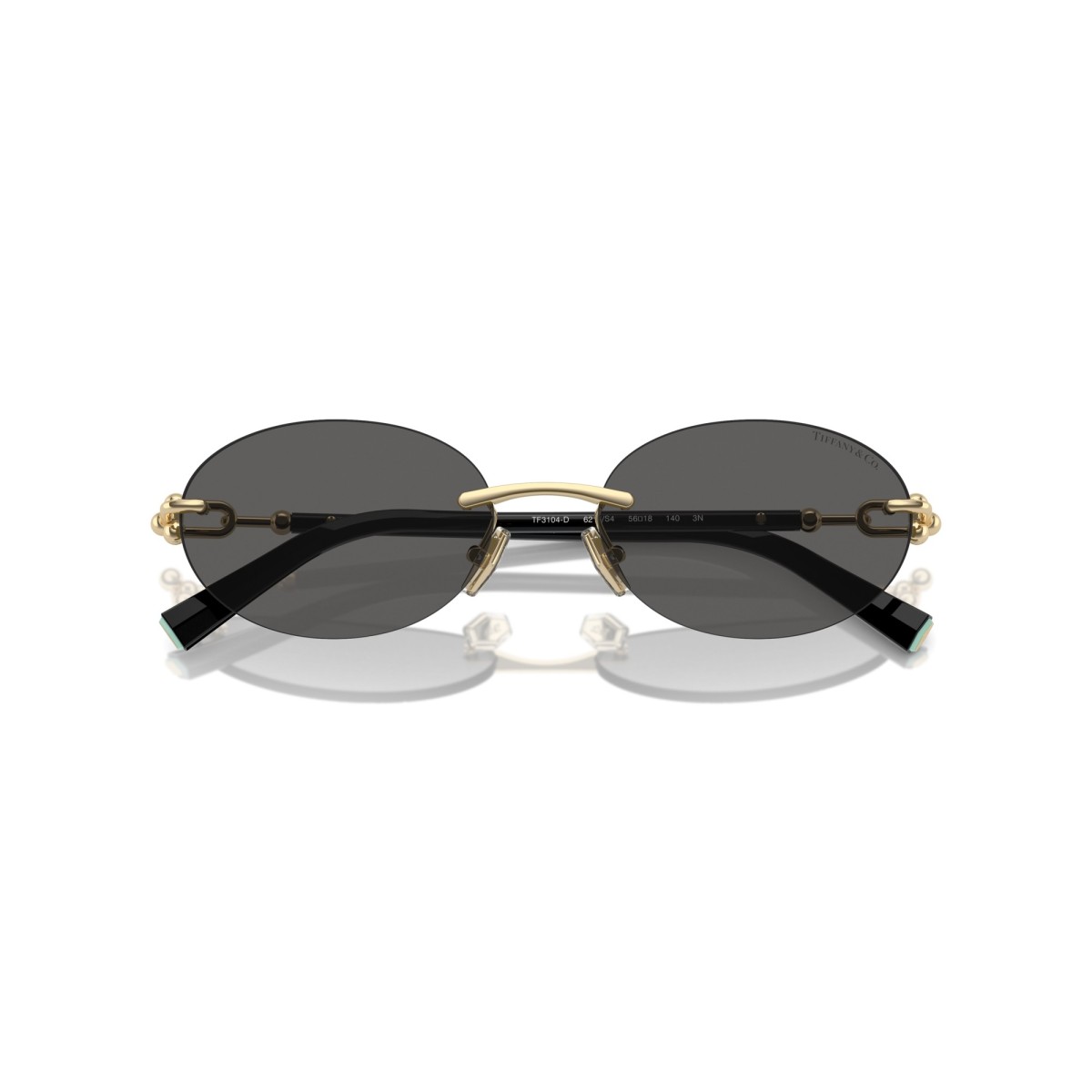 Women's Sunglasses Tiffany & Co. 3104D 6216S4 Luxury New Necklace
