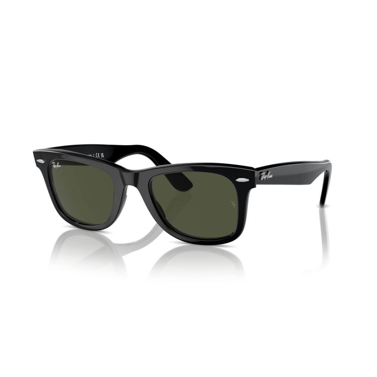 Occhiali da sole uomo Ray Ban 2140 901 - Wayfarer Luxury nuova coll...