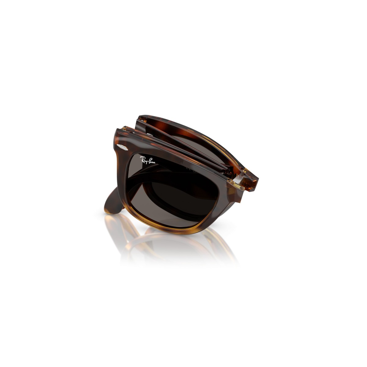 Occhiali da sole uomo Ray Ban 4105 710/B1 - Wayfarer folding Luxury...