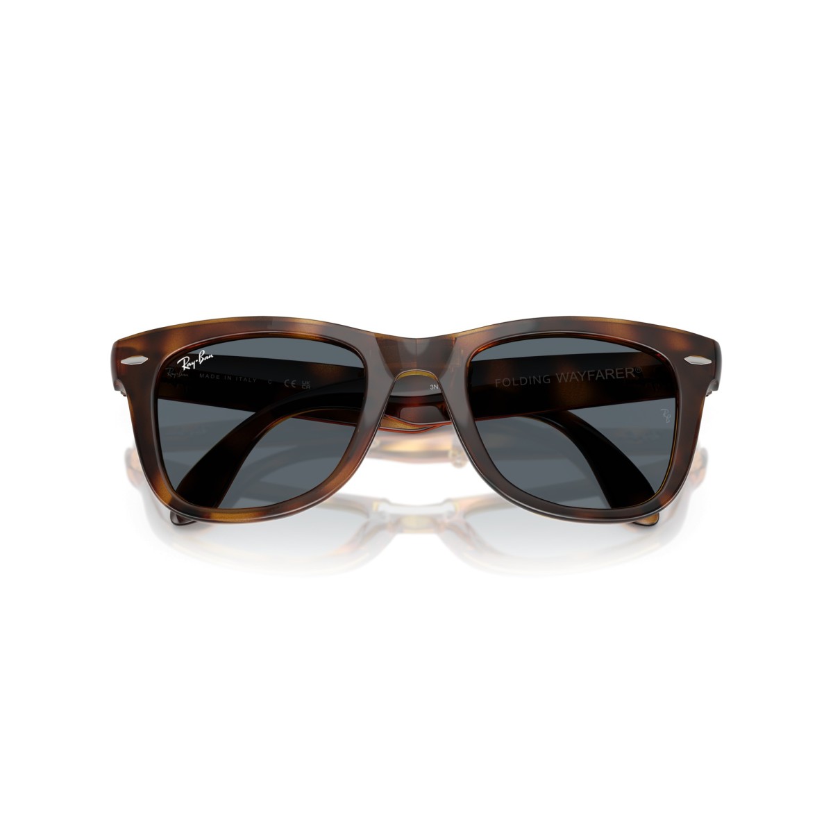 Occhiali da sole uomo Ray Ban 4105 710/R5 - Wayfarer folding Luxury...