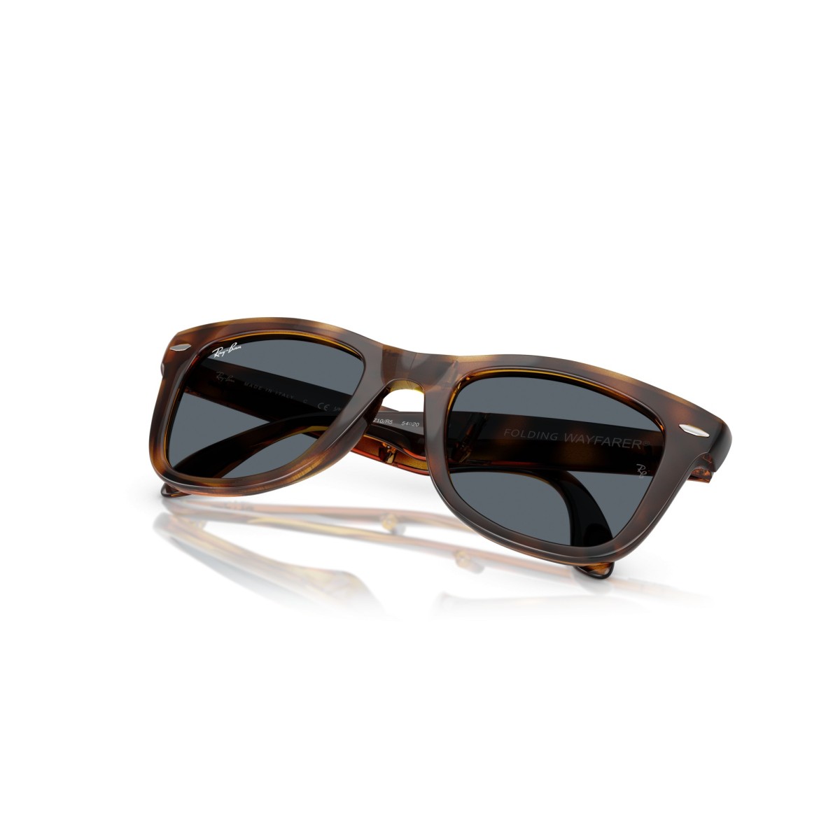 Occhiali da sole uomo Ray Ban 4105 710/R5 - Wayfarer folding Luxury...