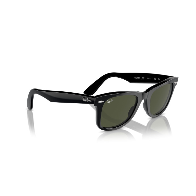 Occhiali da sole uomo Ray Ban 2140 901 - Wayfarer Luxury nuova coll...