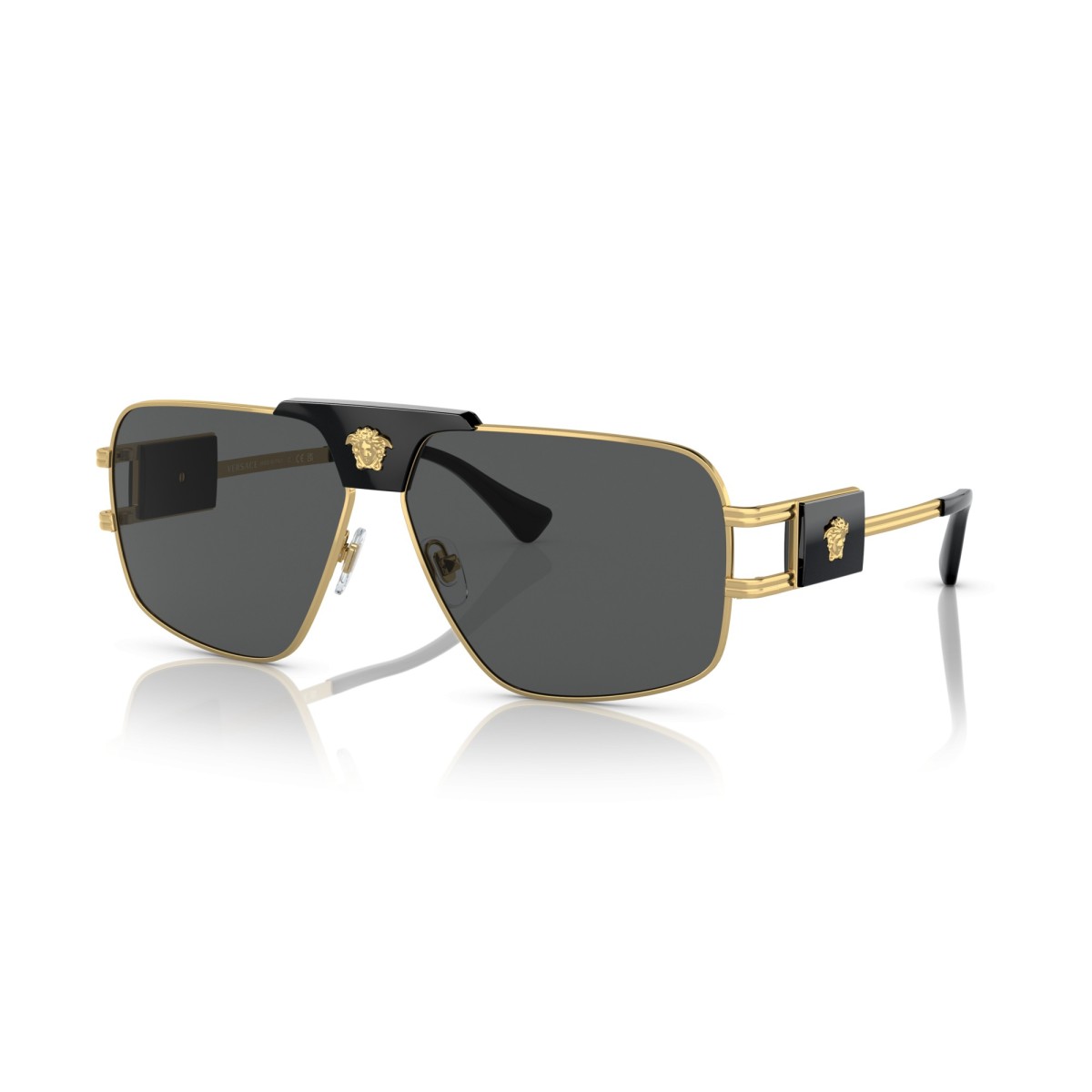 Occhiali da sole uomo Versace 2251 100287 Luxury nuova collezione