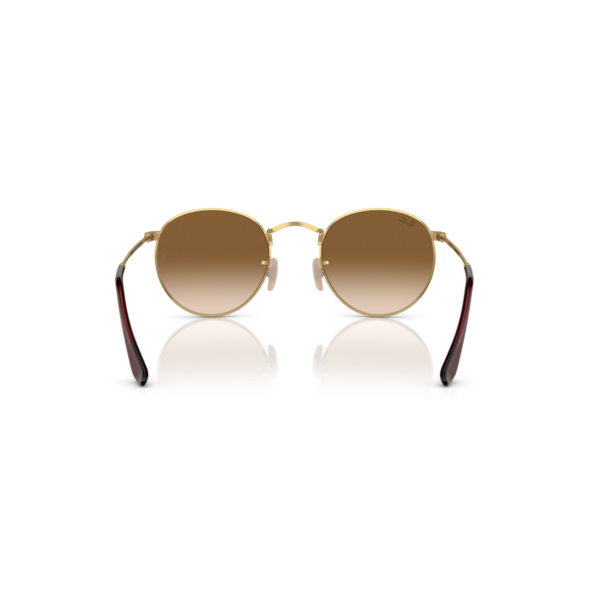 Women's Sunglasses Ray Ban 3447N 001/51 - Round Metal Luxury nu...