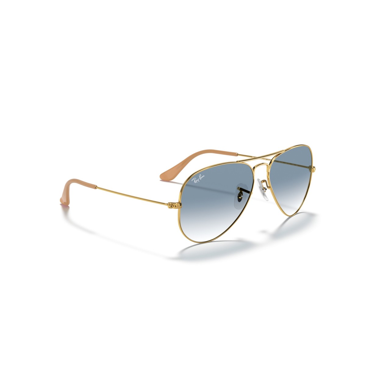 Occhiali da sole uomo Ray Ban 3025 001/3F - Aviator Luxury nuova co...