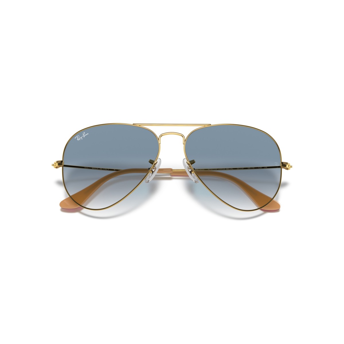 Occhiali da sole uomo Ray Ban 3025 001/3F - Aviator Luxury nuova co...