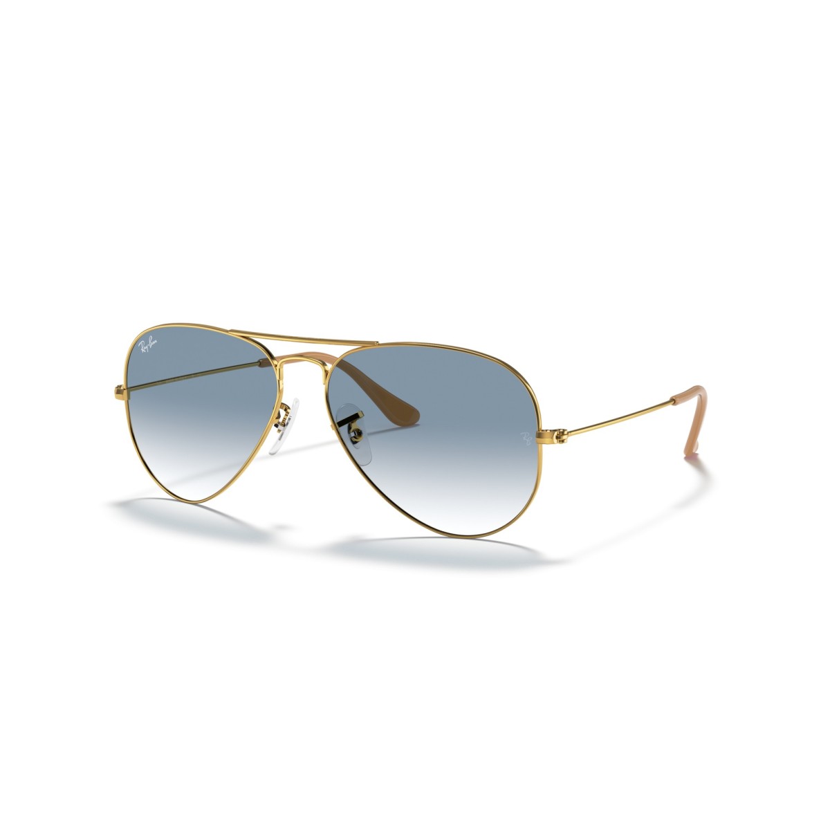 Occhiali da sole uomo Ray Ban 3025 001/3F - Aviator Luxury nuova co...