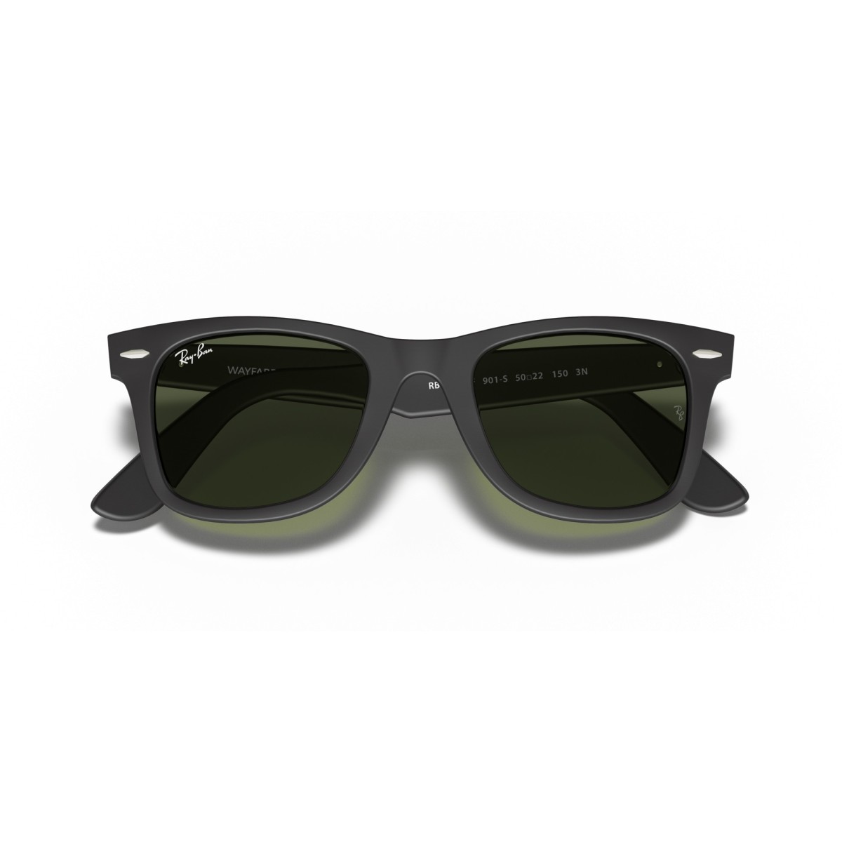 Occhiali da sole donna Ray Ban 2140F 901S - Wayfarer Luxury nuova c...