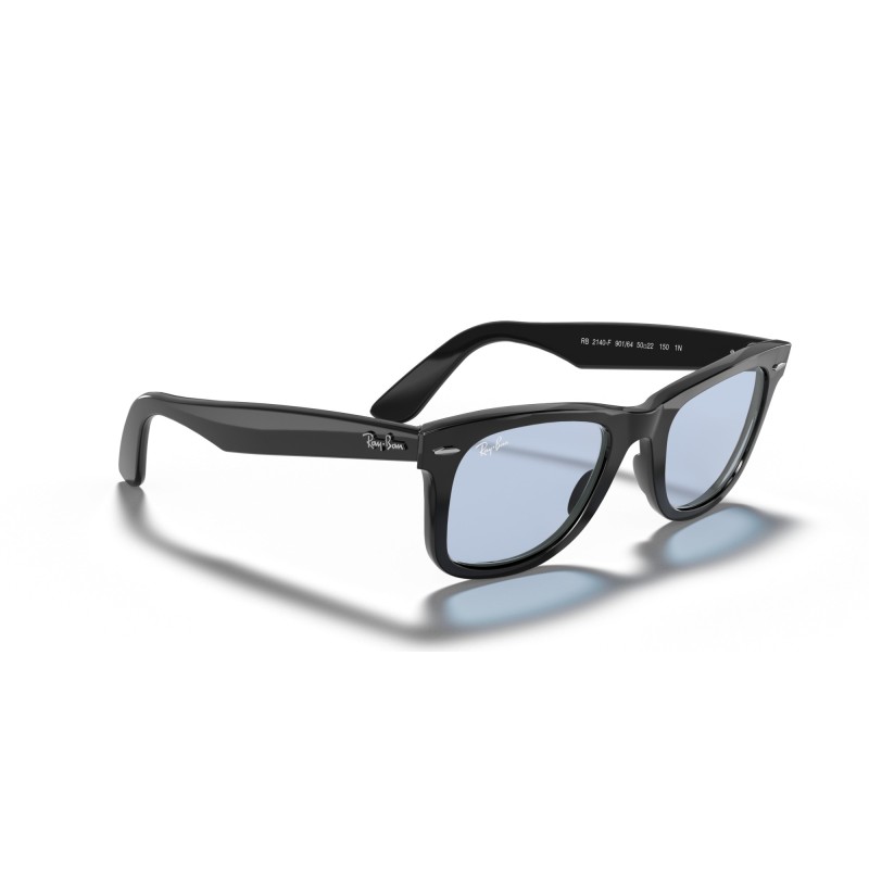 Occhiali da sole donna Ray Ban 2140F 901/64 - Wayfarer Luxury nuova...