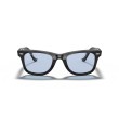 Occhiali da sole donna Ray Ban 2140F 901/64 - Wayfarer Luxury nuova...