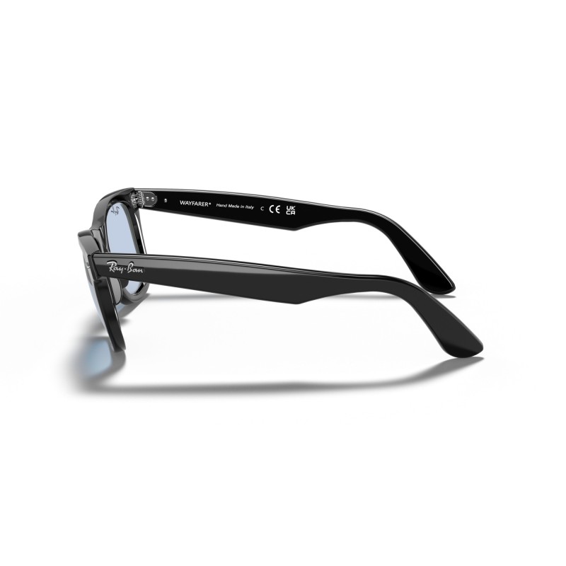 Occhiali da sole donna Ray Ban 2140F 901/64 - Wayfarer Luxury nuova...