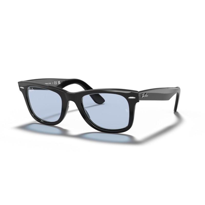Occhiali da sole donna Ray Ban 2140F 901/64 - Wayfarer Luxury nuova...