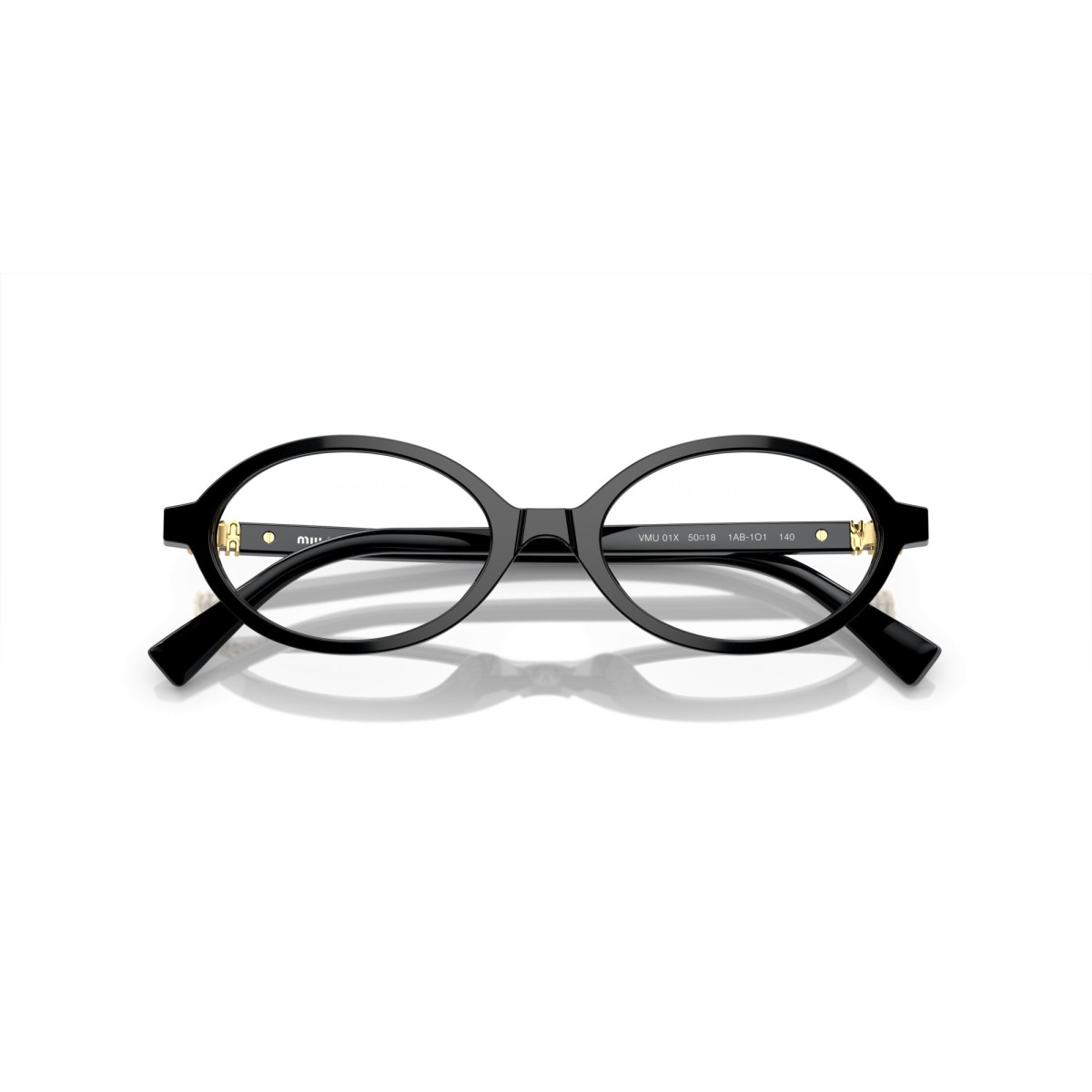 Occhiali da vista donna Miu Miu 01XV 1AB1O1 Luxury nuova collezione