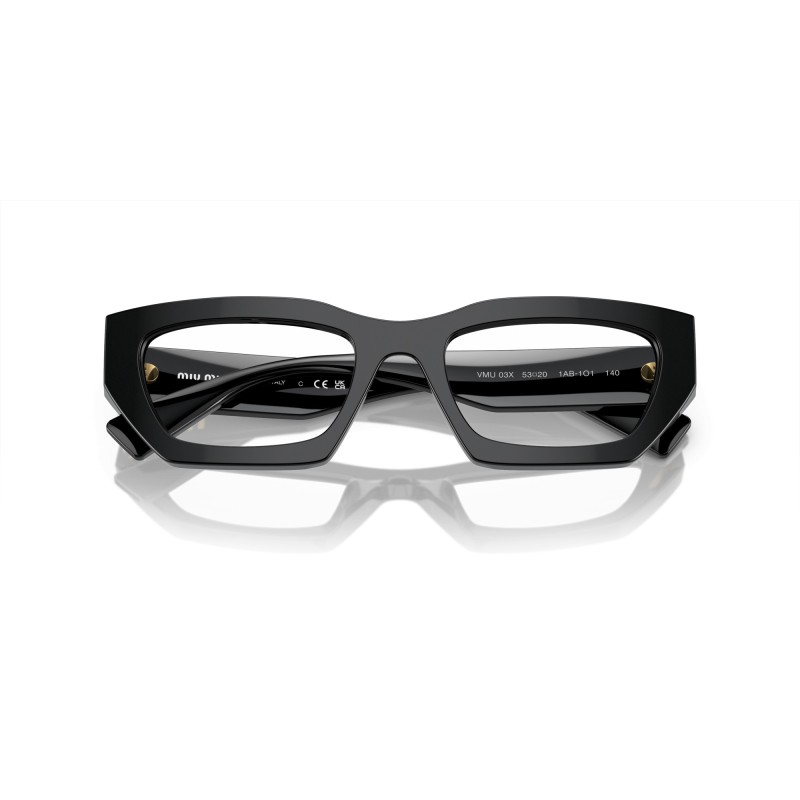 Occhiali da vista donna Miu Miu 03XV 1AB1O1 Luxury nuova collezione