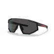 Lunettes de soleil pour hommes Prada Red Line 04WS DG006F Nouveau collier de luxe