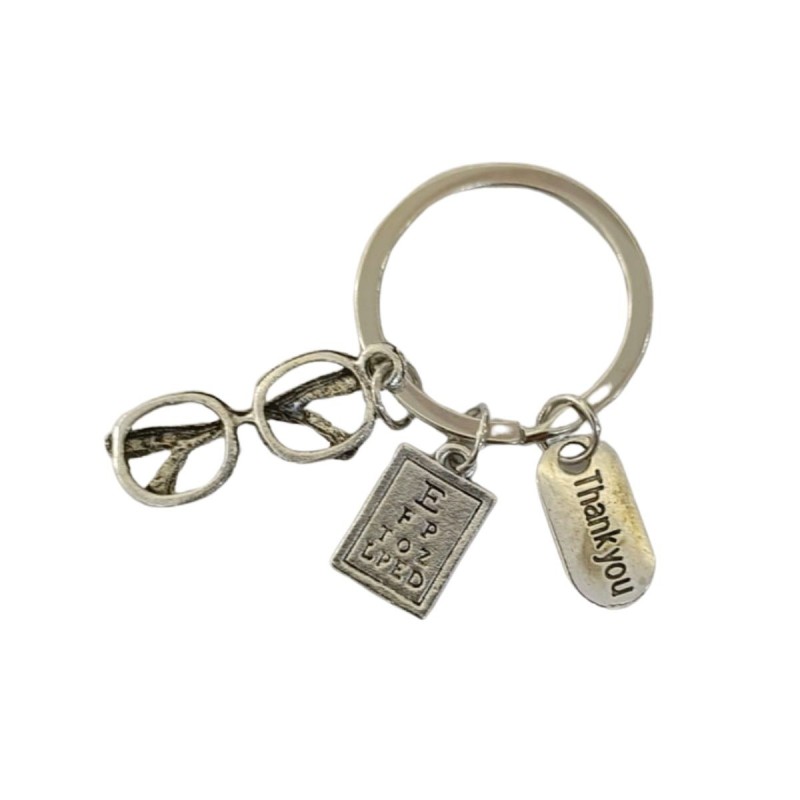 Keychain with pendants.