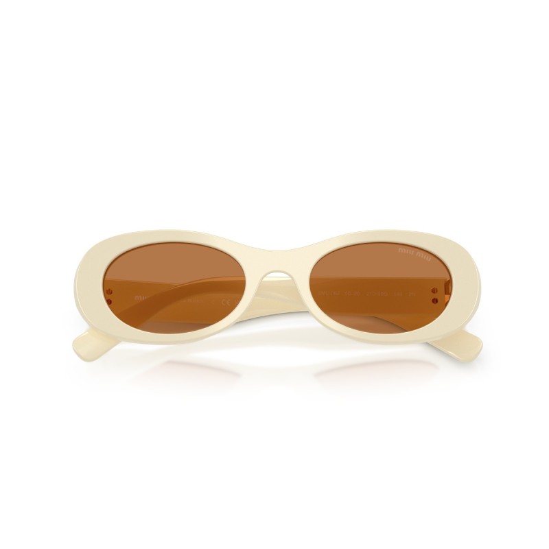Lunettes de soleil pour femmes Miu Miu 06ZS 21D90Q Collection de luxe