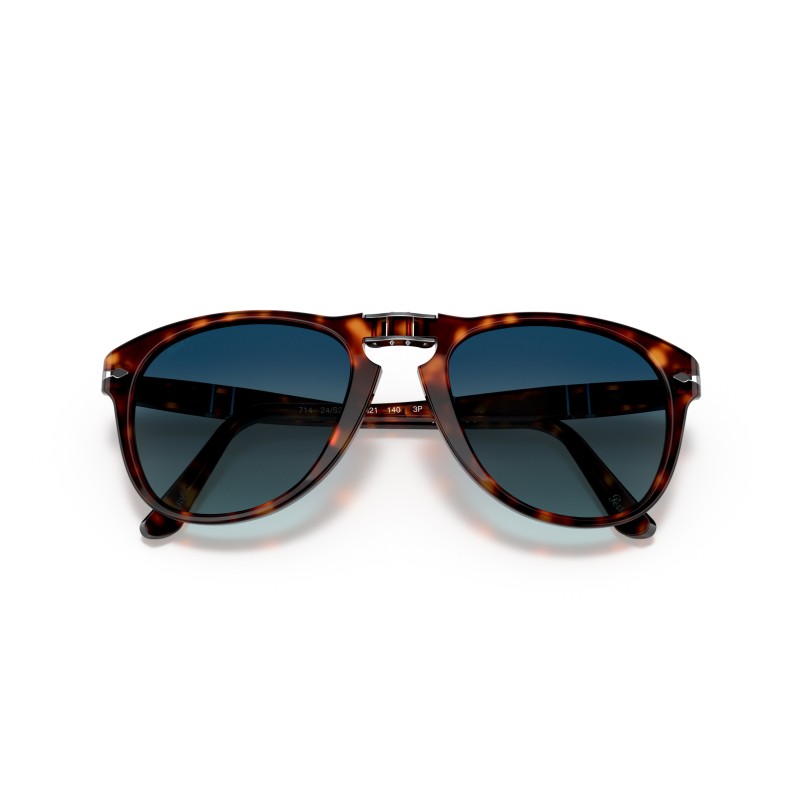 Lunettes de soleil pour hommes Persol 0714 24/S3 - Collection pliante de luxe Nouvelle...