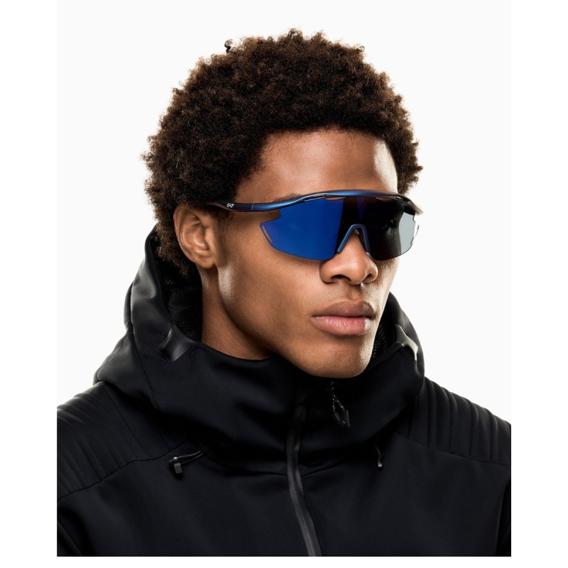 Occhiali da sole uomo Emporio Armani Sport 74002 6291B2 Luxury nuov...