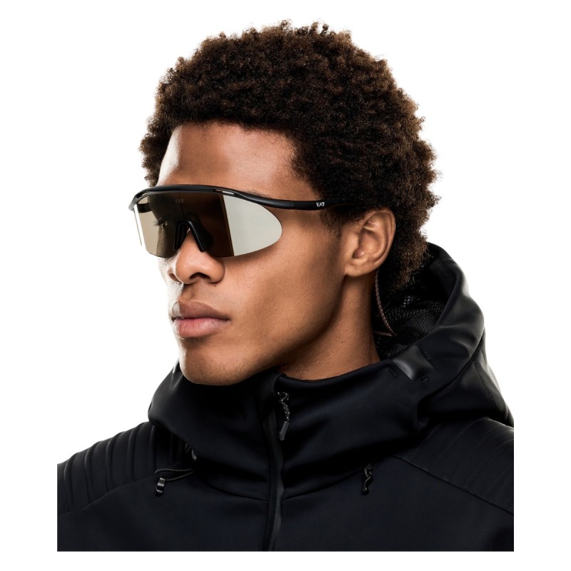 Heren Emporio Armani Sport Zonnebril 74008 62886G Luxe Nieuw...