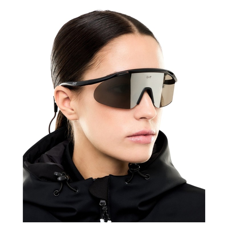 Heren Emporio Armani Sport Zonnebril 74008 62886G Luxe Nieuw...