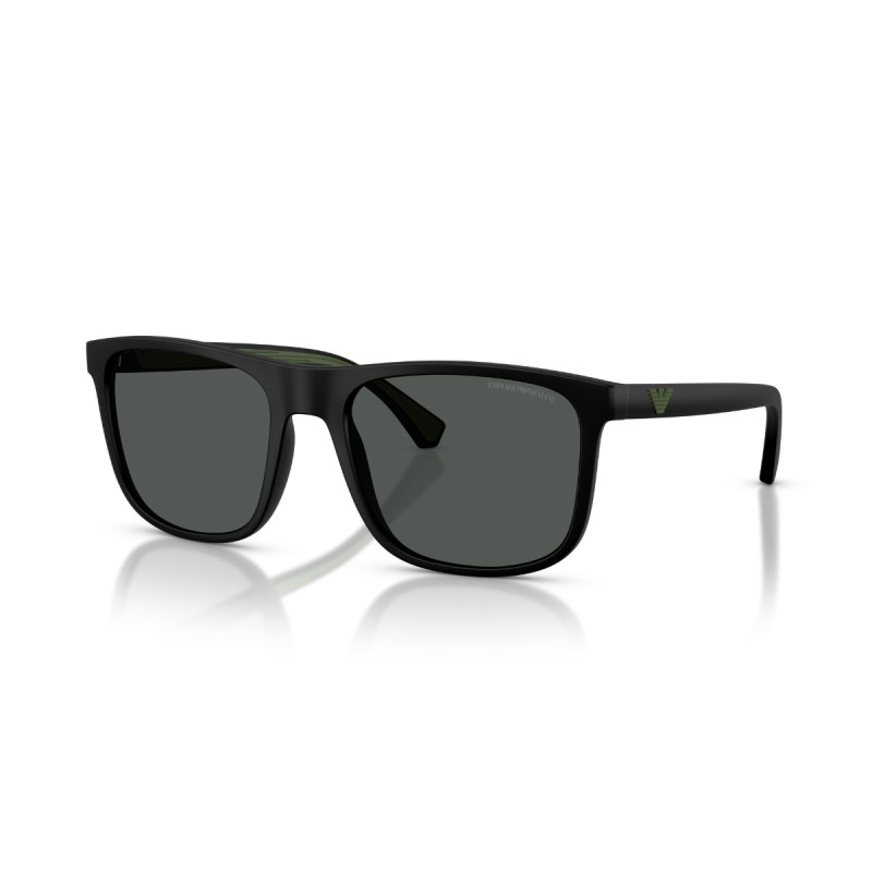 Lunettes de soleil pour hommes Emporio Armani 4129 504287 Luxury New Glue...