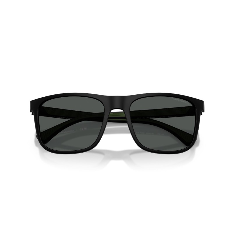 Lunettes de soleil pour hommes Emporio Armani 4129 504287 Luxury New Glue...