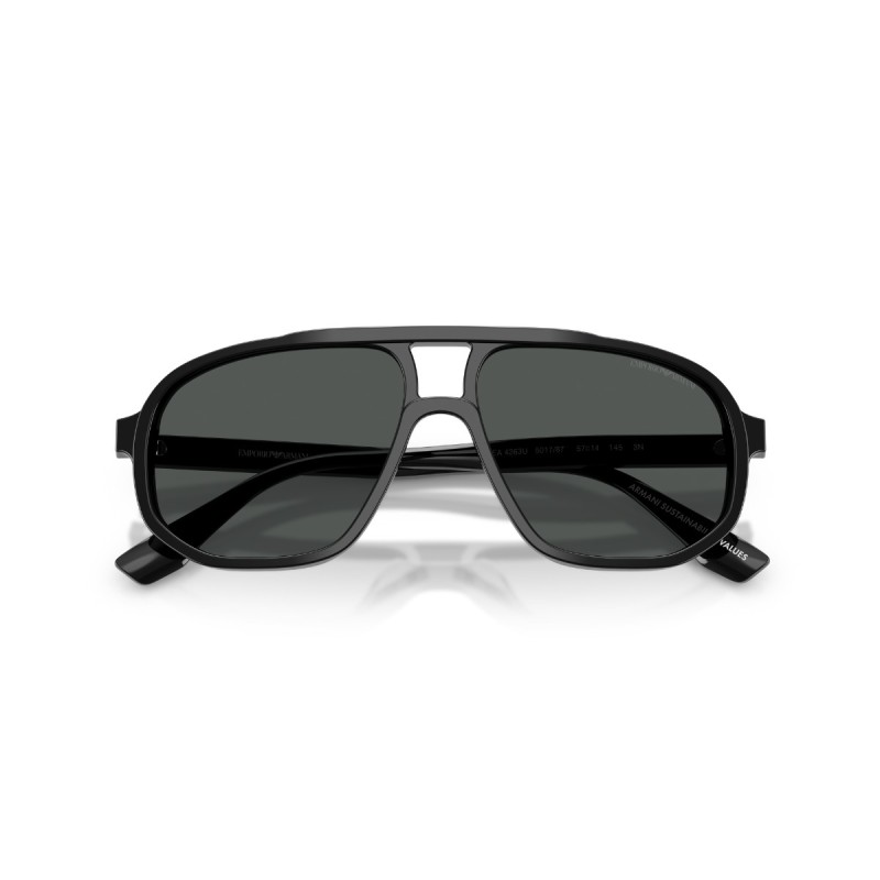 Lunettes de soleil pour hommes Emporio Armani 4263U 501787 Luxury Nouvelle Collection...