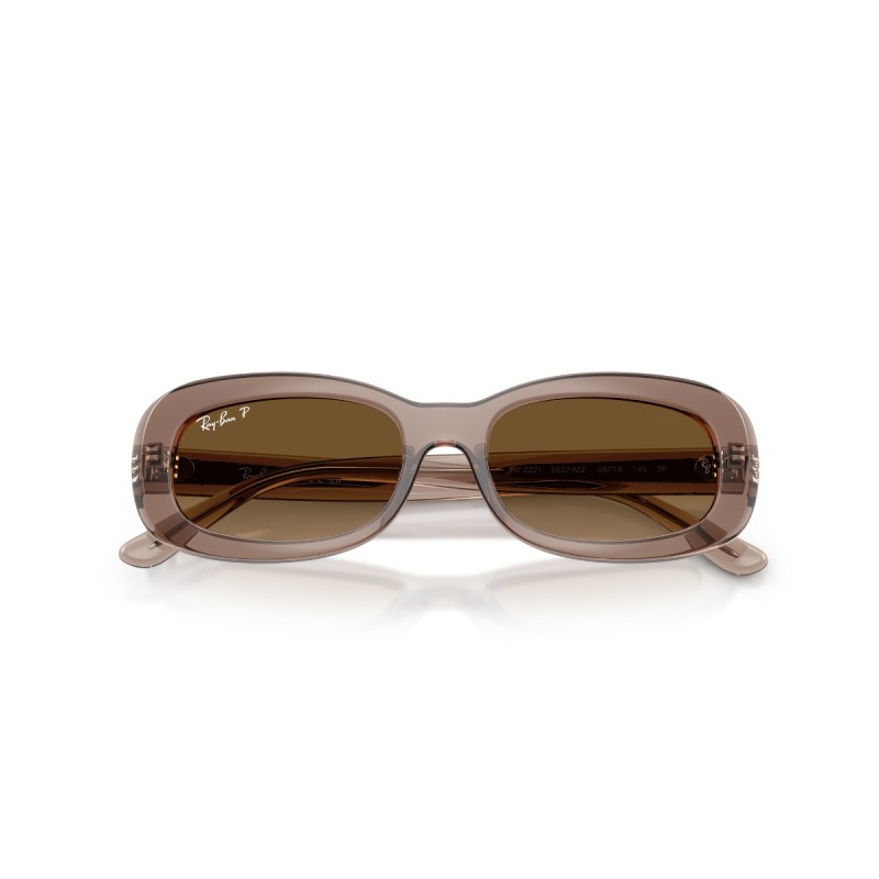 Lunettes de soleil pour femmes Ray Ban 2221 6827M2 Luxury Nouvelle Collection