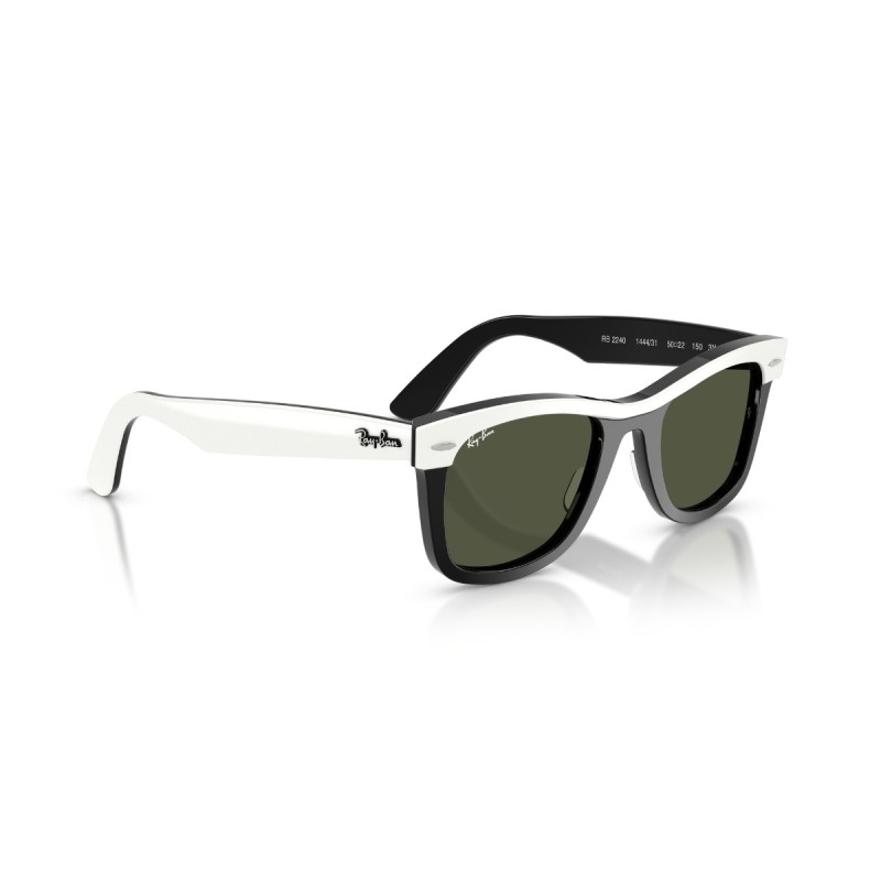 Occhiali da sole donna Ray Ban 2240 144431 - Wayfarer Luxury nuova ...