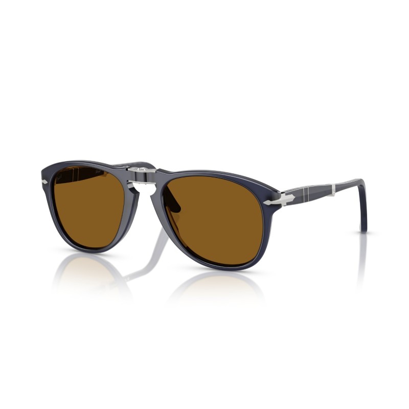 Lunettes de soleil pour hommes Persol 0714 121733 - Nouvelle collection pliante de luxe